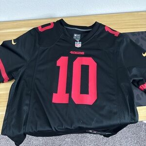 Nike Jimmy Garoppolo jersey (black and red)